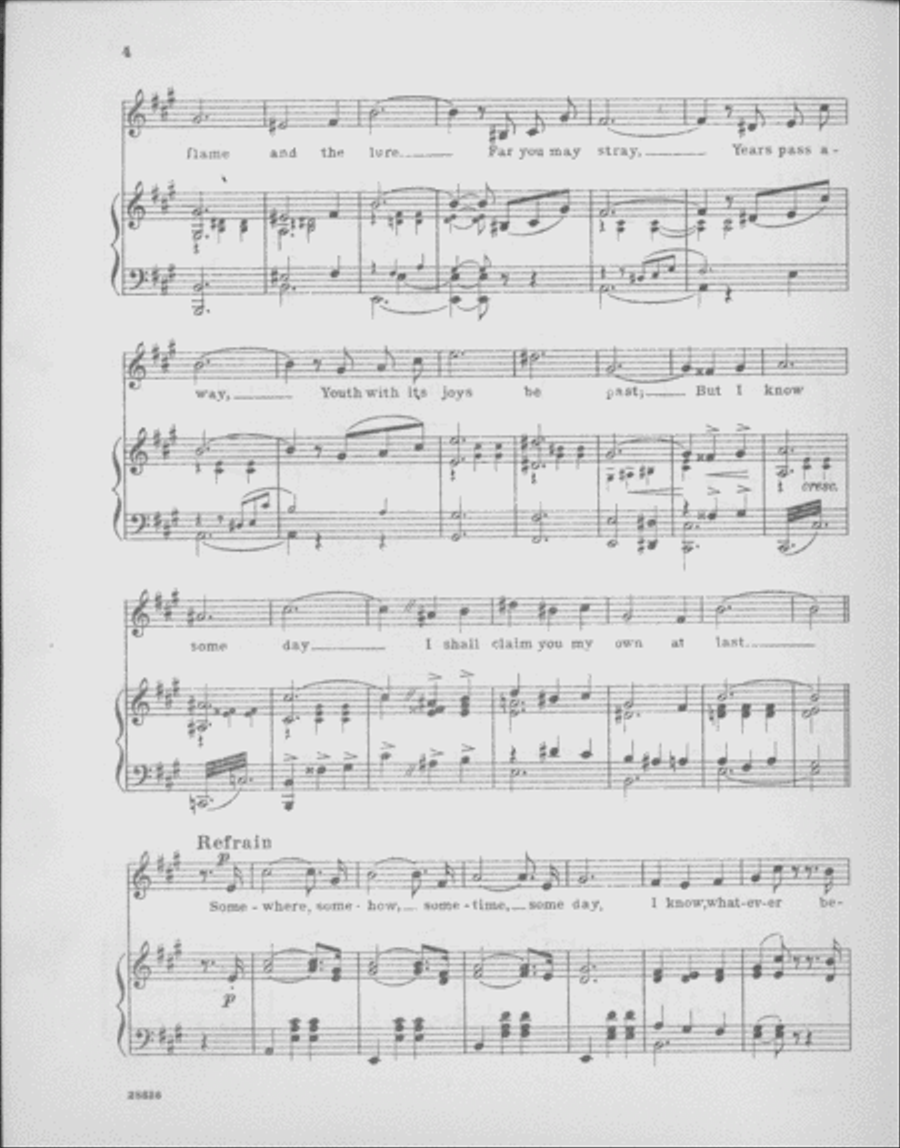 Some Time. Solo Voice scores gallery preview page 3