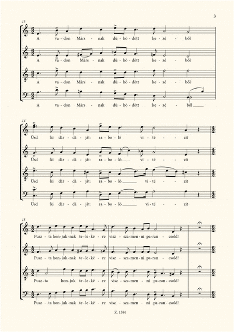 Wish for Piece A Cappella scores gallery preview page 3
