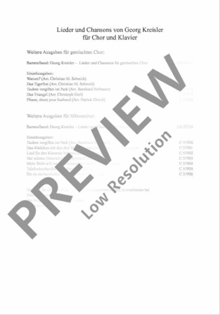 Sie ist ein herrliches Weib 4-Part scores gallery preview page 4