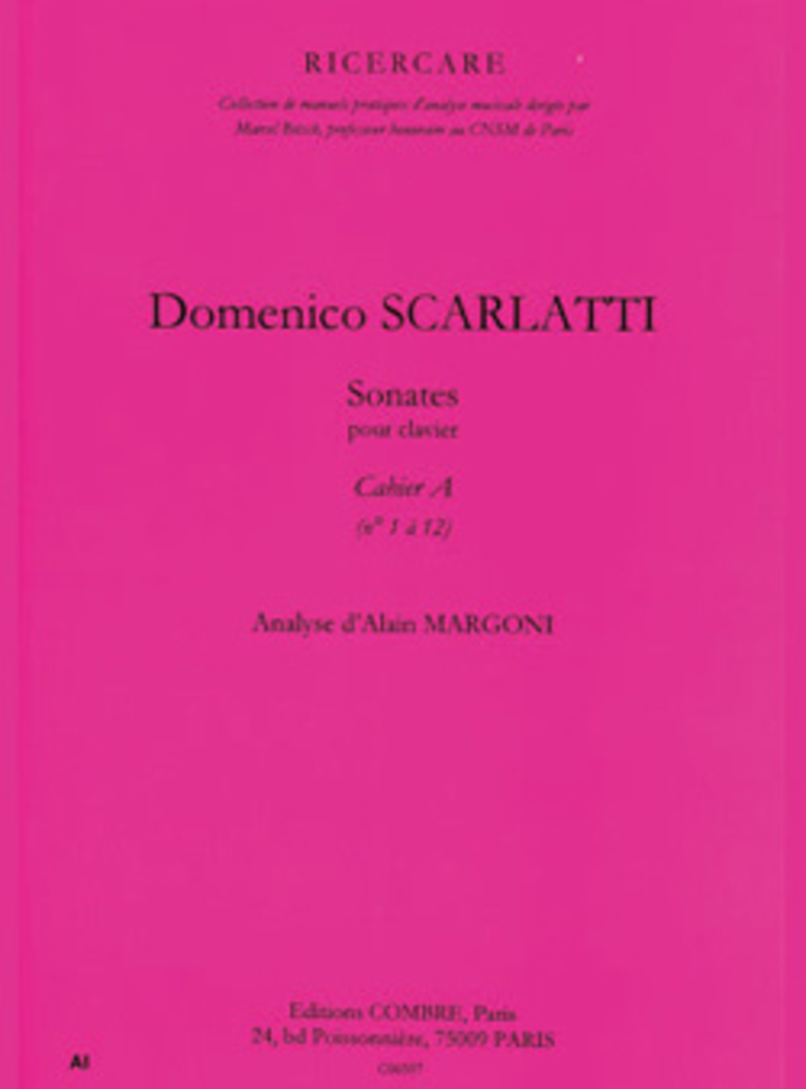 Sonates pour clavier cahier A (No. 1 a 12)