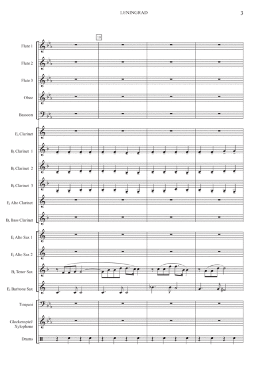 Leningrad Large Ensemble scores gallery preview page 4