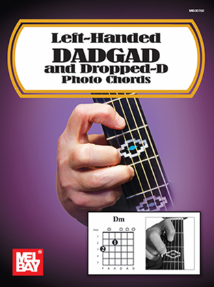 Book cover for Left-Handed DADGAD and Dropped-D Photo Chords