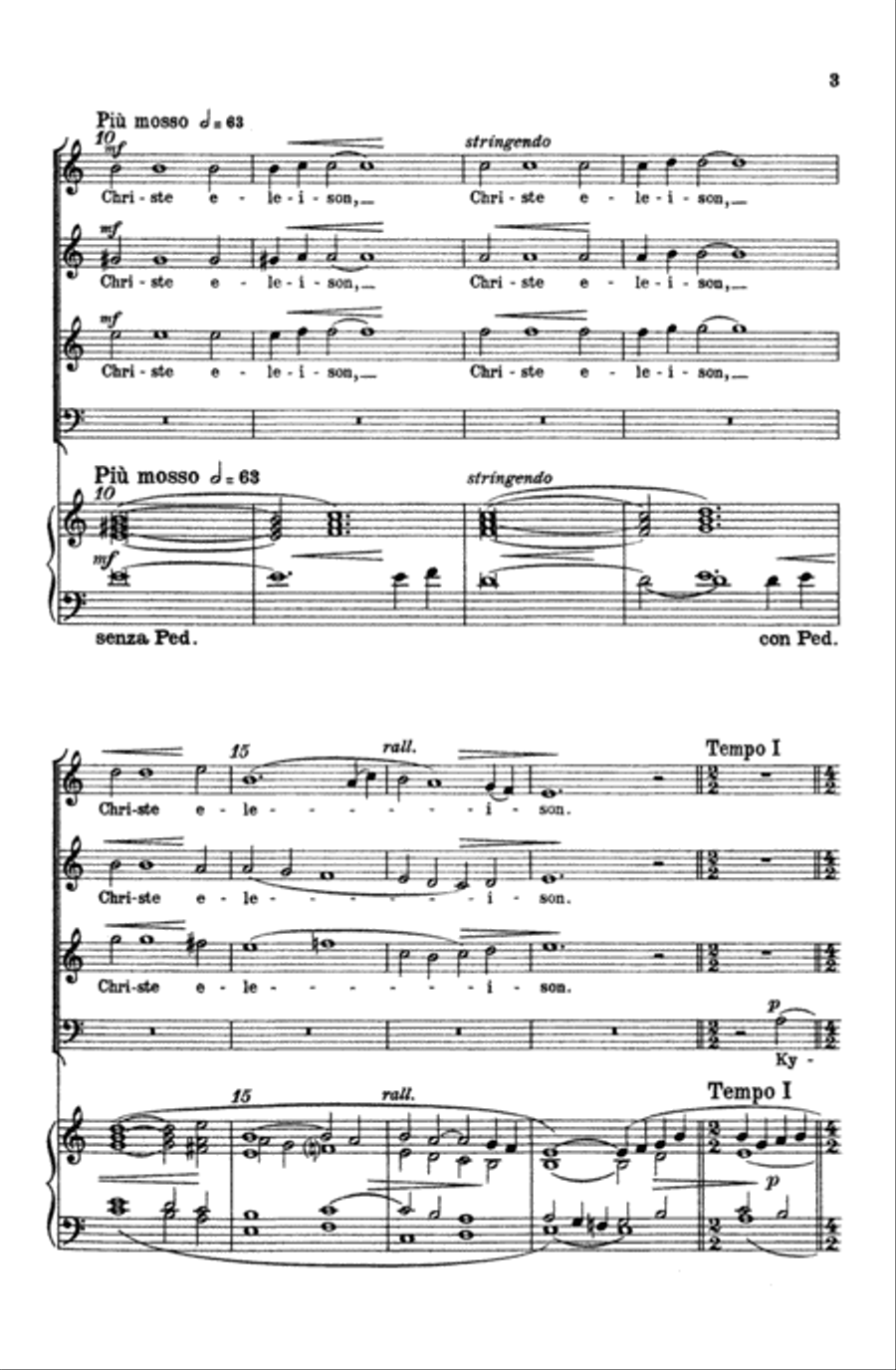 Mass in Honor of Saint Joseph, Op. 21 4-Part scores gallery preview page 4