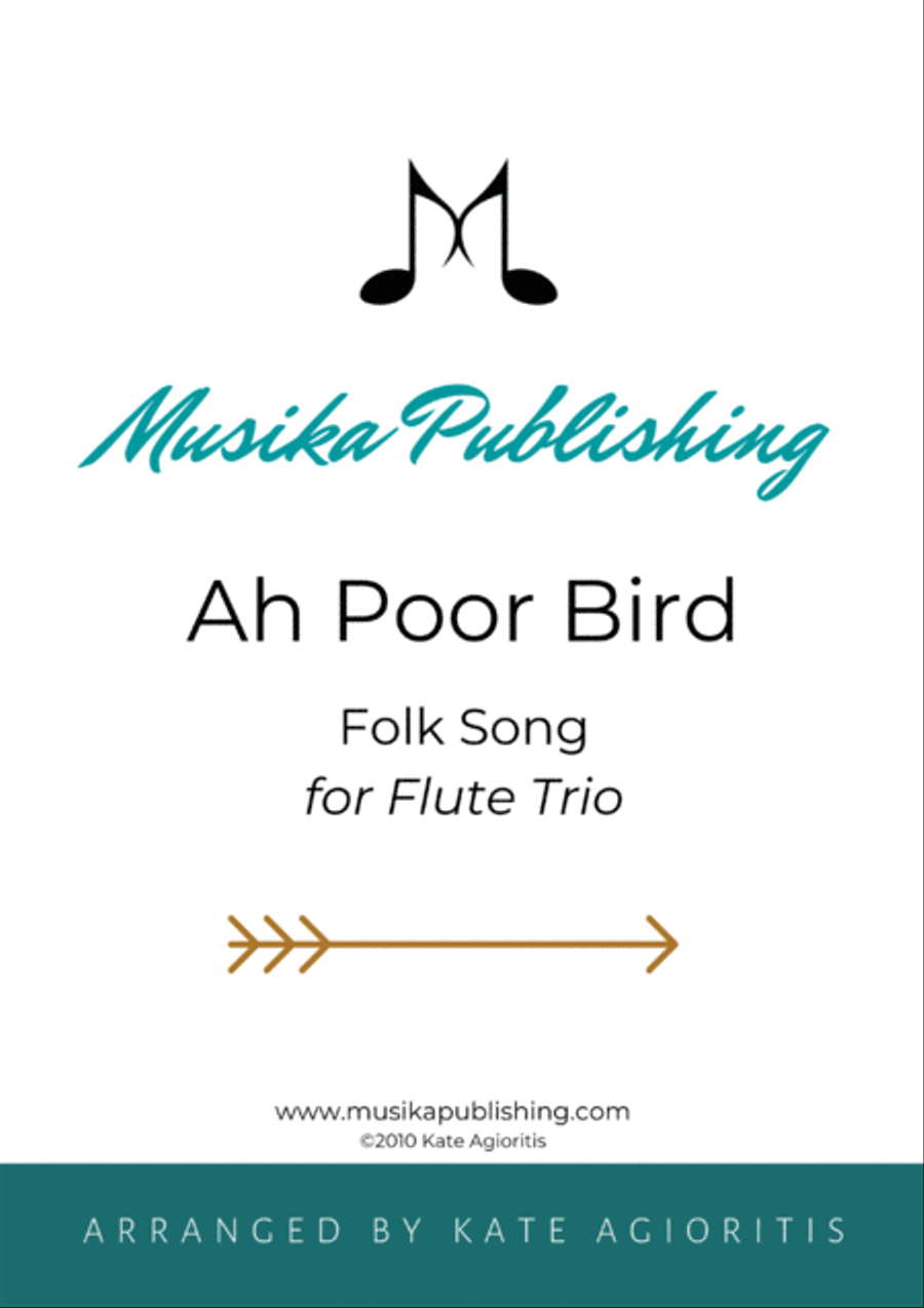 Ah Poor Bird - Flute Trio Flute Trio scores gallery preview page 3