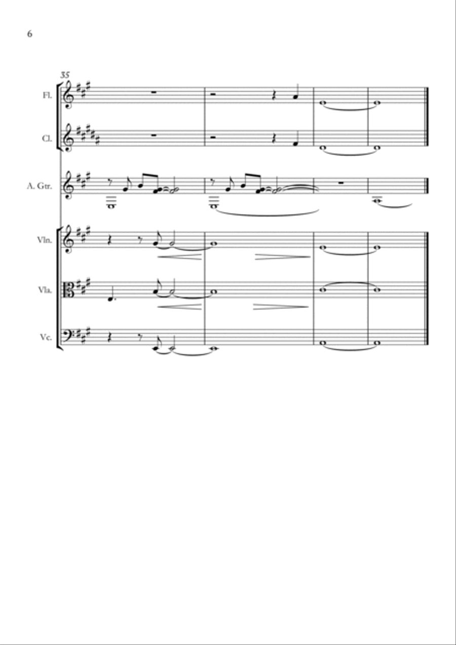 Wet Hands Clarinet scores gallery preview page 6