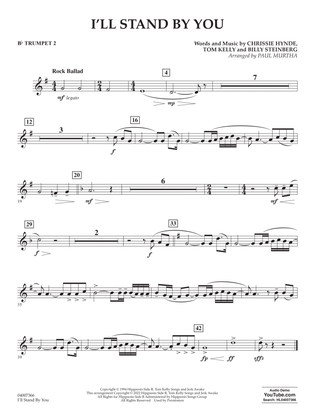 I'll Stand By You (arr. Paul Murtha) - Bb Trumpet 2