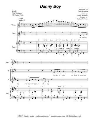Danny Boy (Funeral Version) (Duet for Soprano and Tenor Solo)