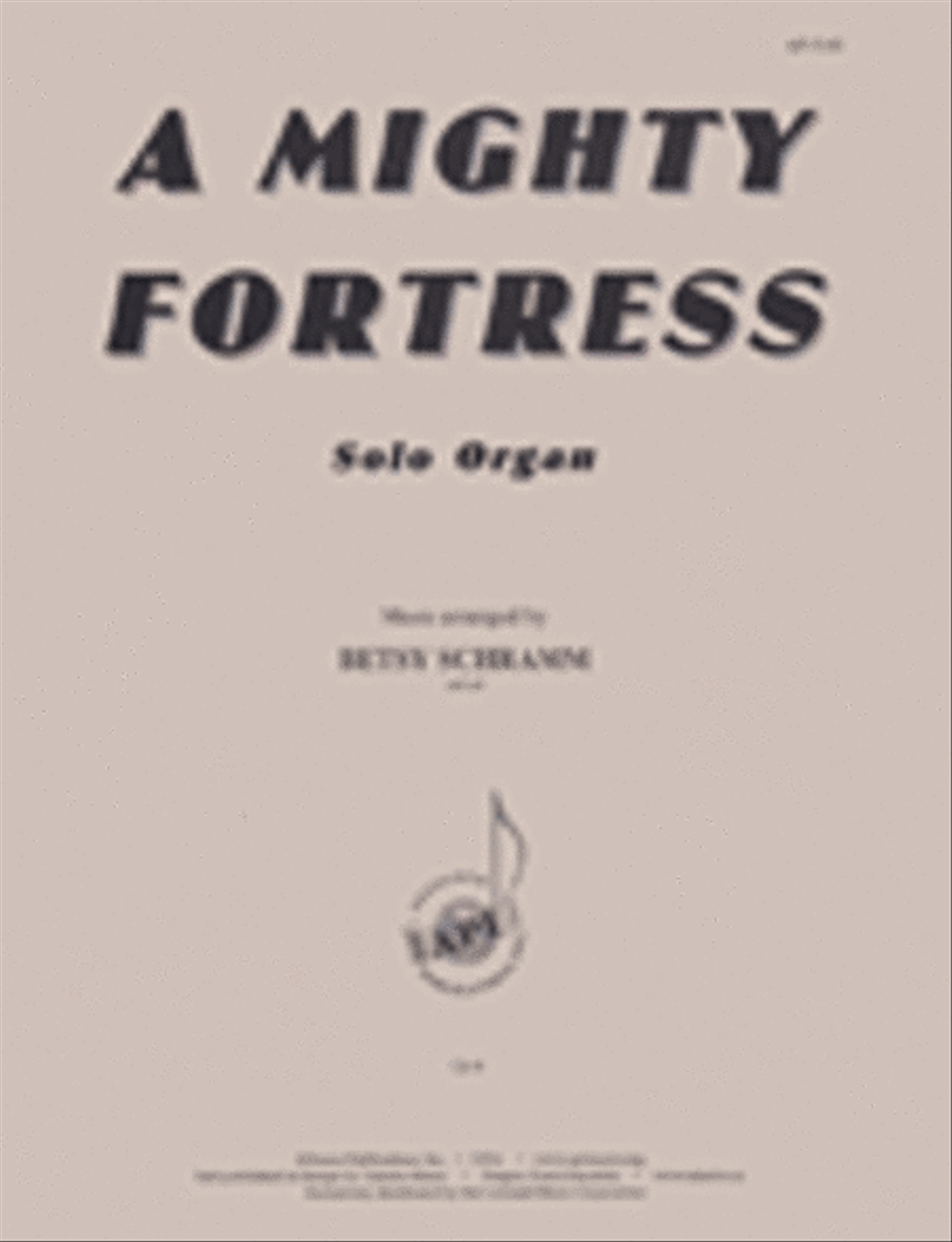 A Mighty Fortress A Mighty Fortress Piano Solo scores gallery preview page 1