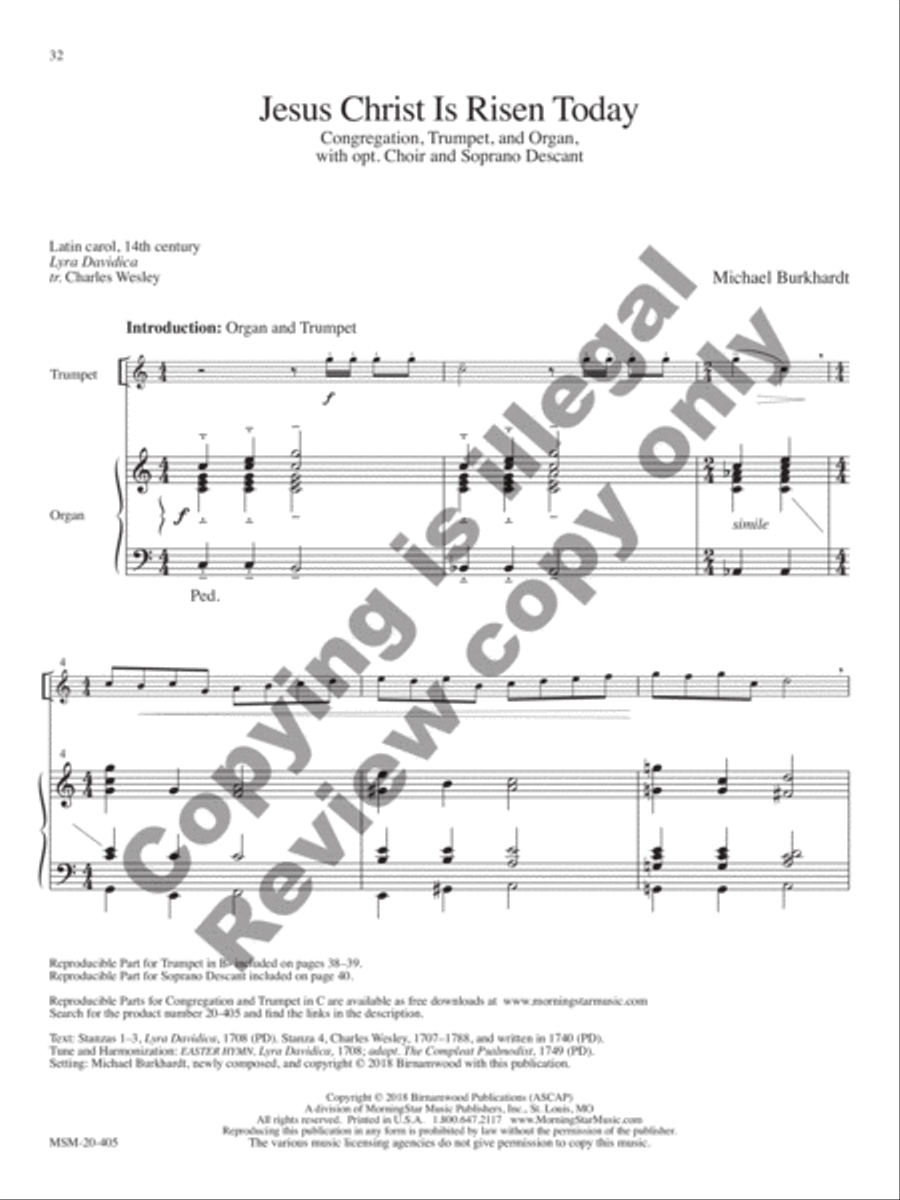 The Day of Resurrection Choir scores gallery preview page 40