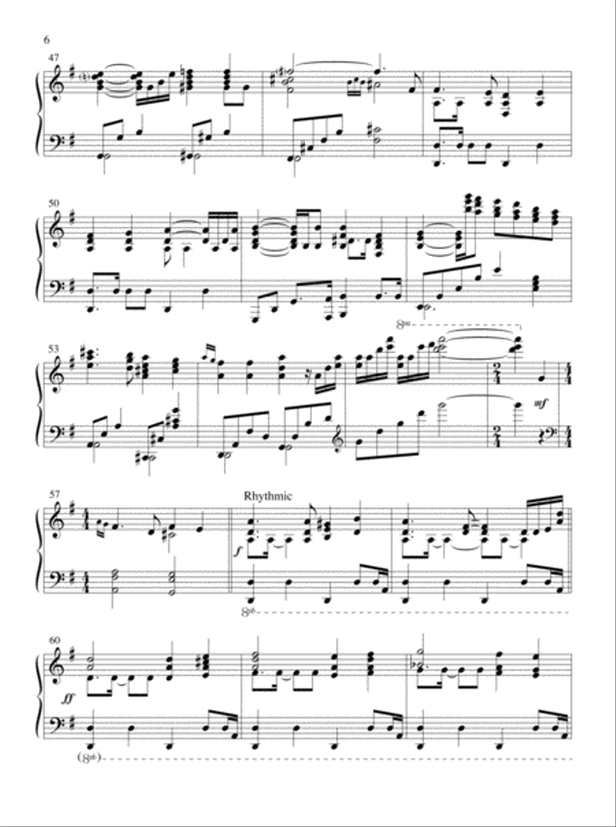 Tune My Heart for Praise Piano Solo scores gallery preview page 5
