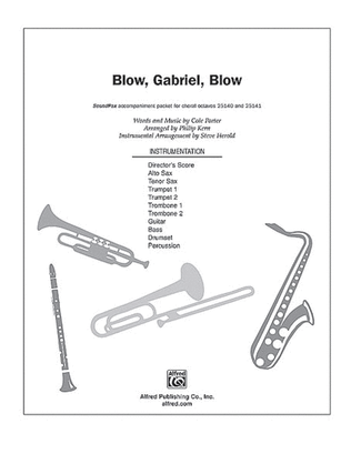 Book cover for Blow, Gabriel, Blow
