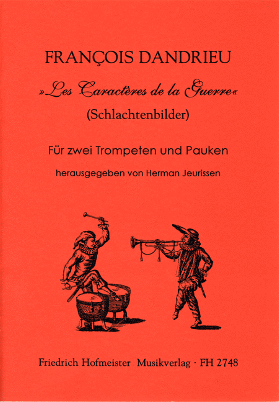 Les caractères de la Guerre (Schlachtenbilder) Trumpet scores gallery preview page 1