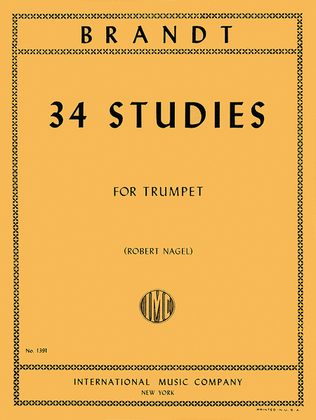 Book cover for 34 Studies (On Orchestral Motives)