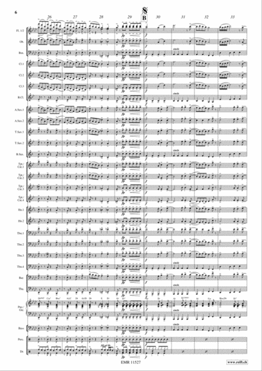 MacGyver Theme Concert Band scores gallery preview page 7