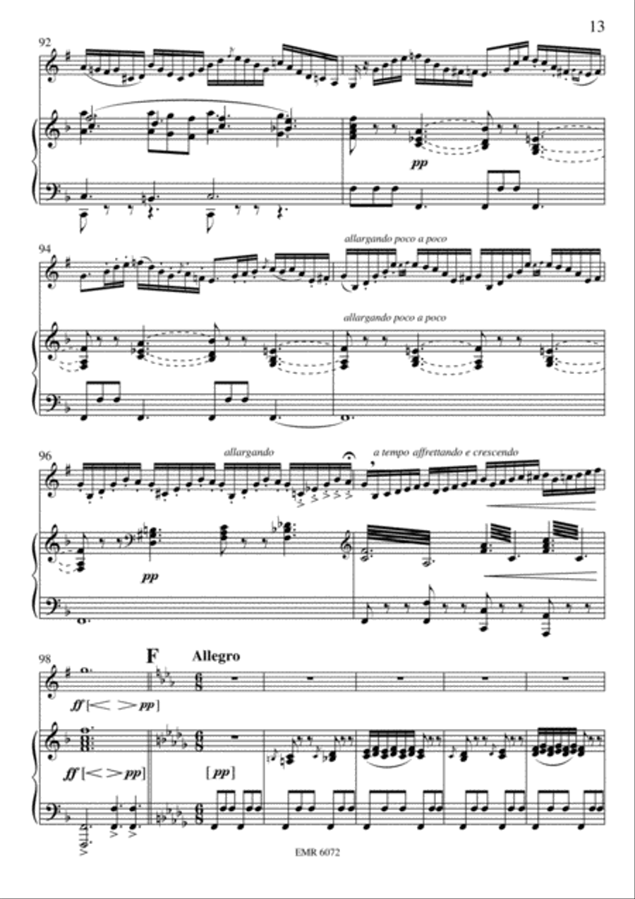 Fantasy On Motives from La Traviata Cornet scores gallery preview page 7