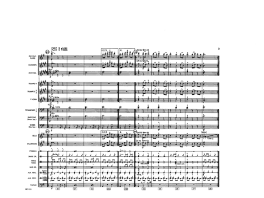 Scheherazade Scheherazade Marching Band scores gallery preview page 4