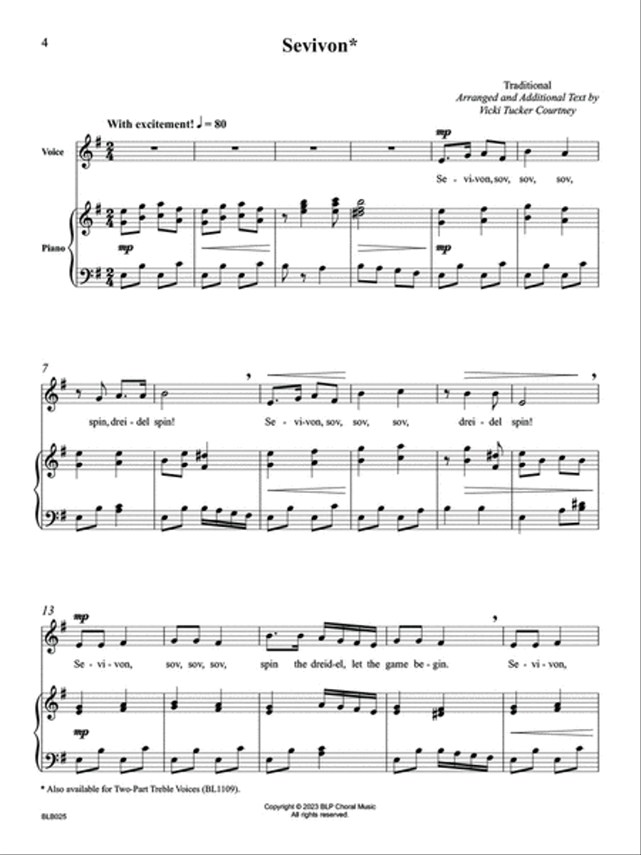 A Season to Celebrate Choir scores gallery preview page 2