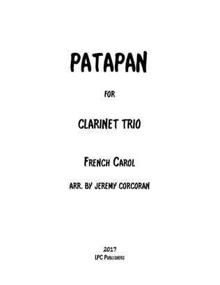 Patapan for Three Clarinets