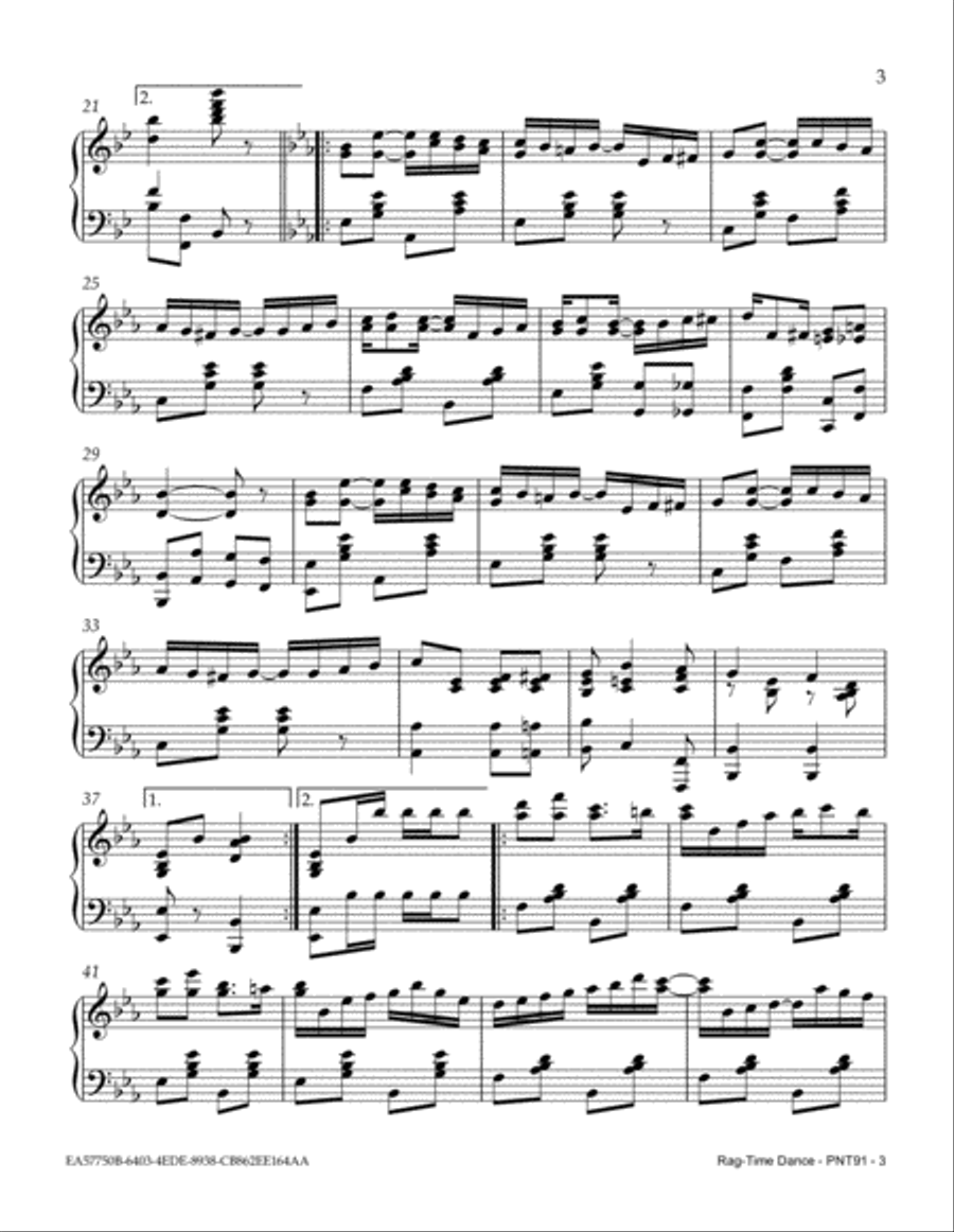 Rag-Time Dance Piano Method scores gallery preview page 3