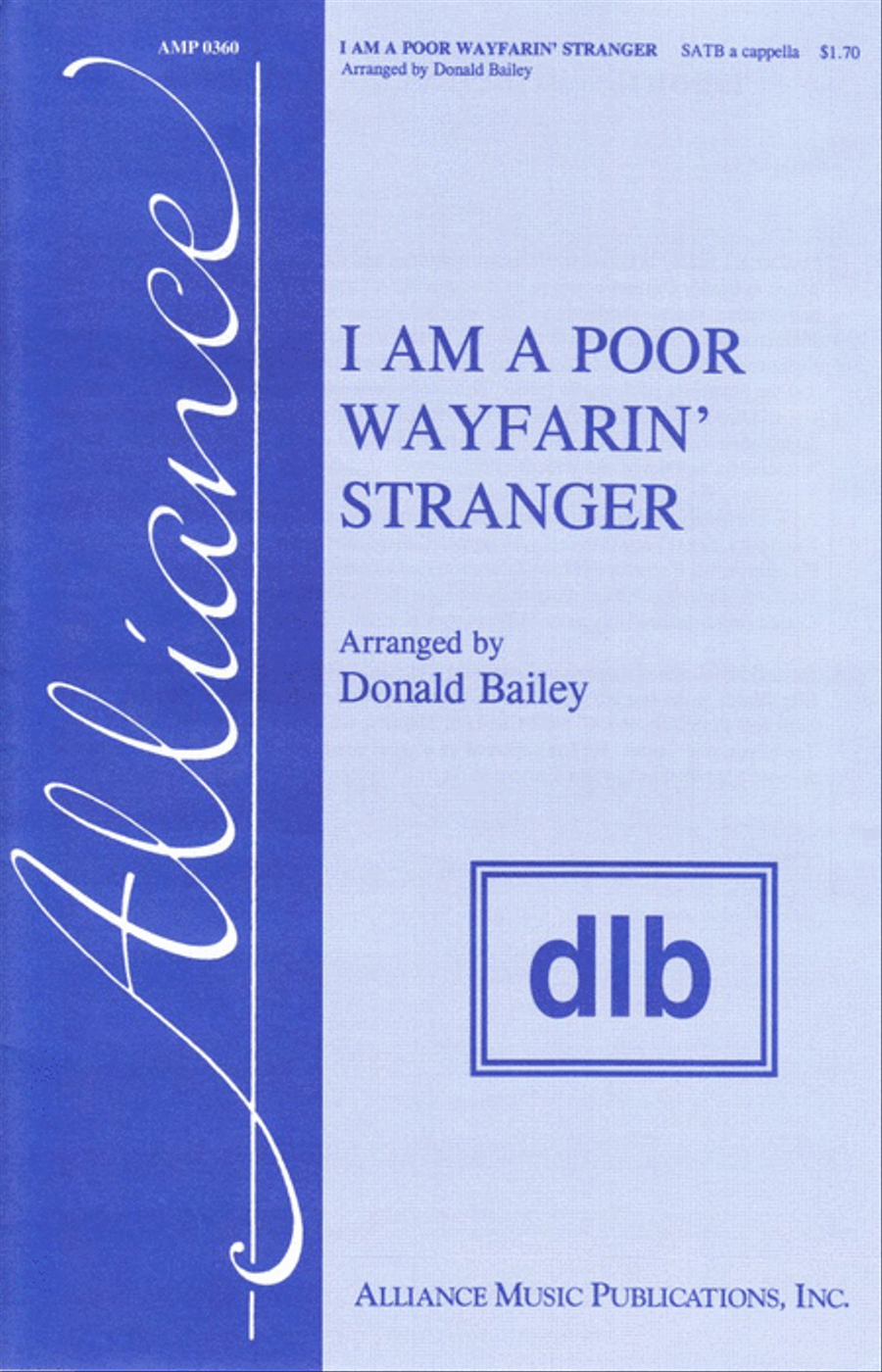 I Am a Poor Wayfarin' Stranger 4-Part scores gallery preview page 1