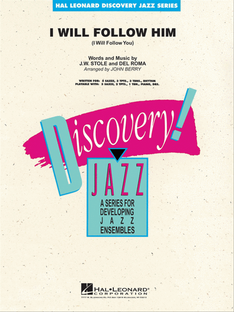 I Will Follow Him I Will Follow Him Jazz Ensemble scores gallery preview page 1