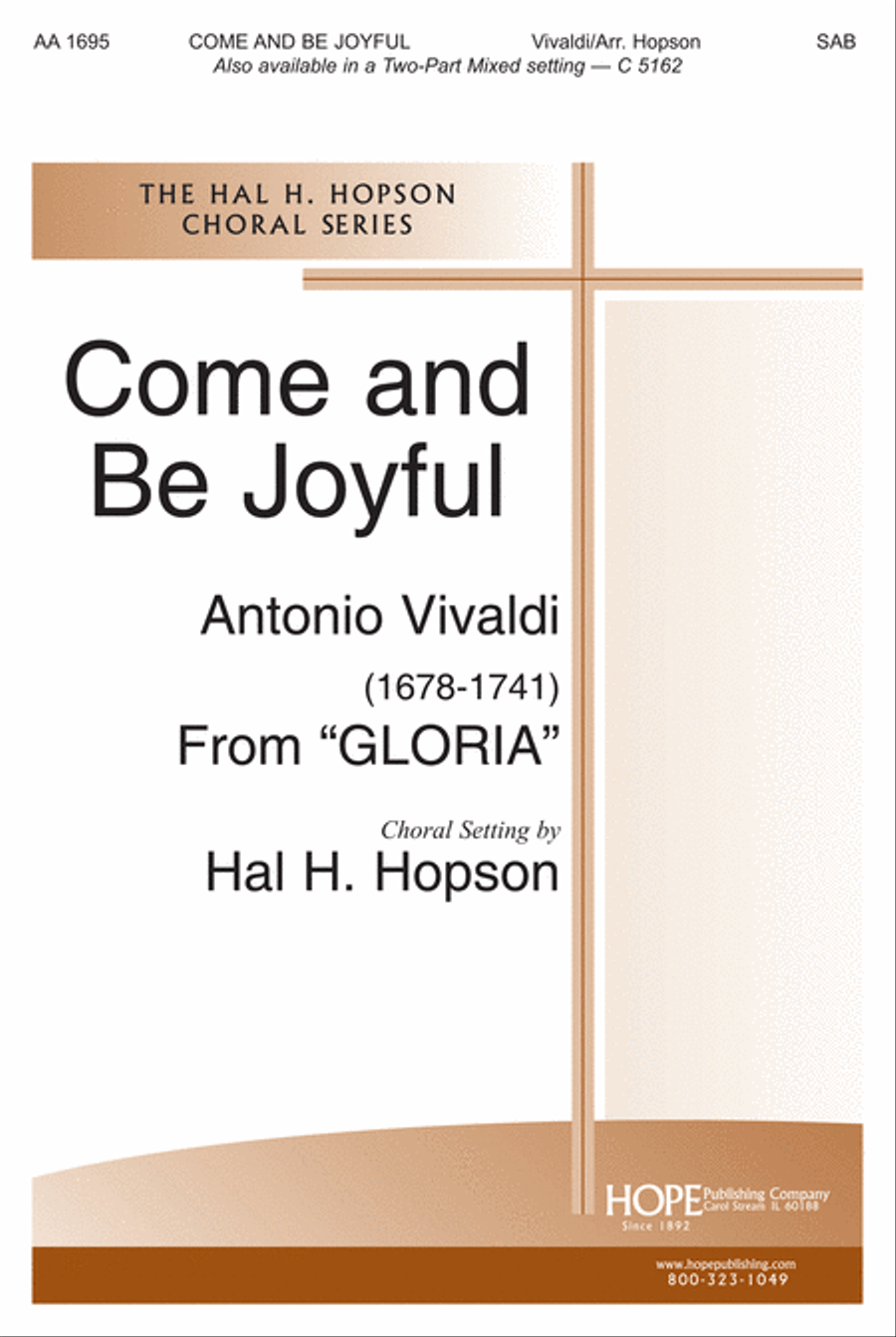 Come and Be Joyful Come and Be Joyful 4-Part scores gallery preview page 1