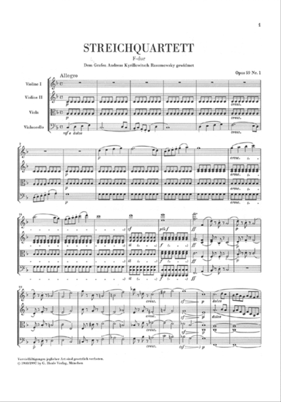 The String Quartets Complete String Quartet scores gallery preview page 3