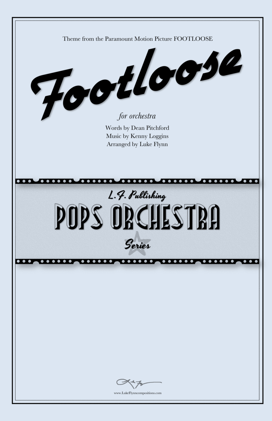 Footloose Full Orchestra scores gallery preview page 1