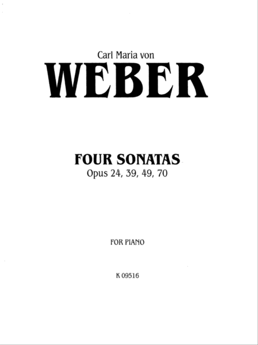 Four Piano Sonatas, Op. 24, 39, 49, 70 Piano Solo scores gallery preview page 2