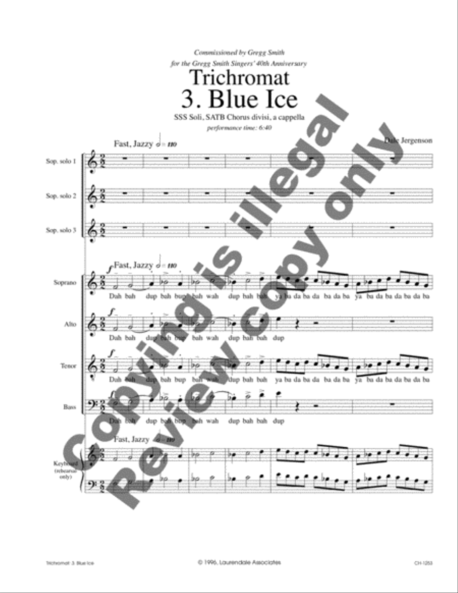 Blue Ice Divisi scores gallery preview page 3