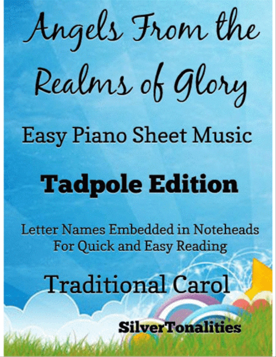 Angels From the Realms of Glory Easy Piano Sheet Music 2nd Edition Easy Piano scores gallery preview page 1
