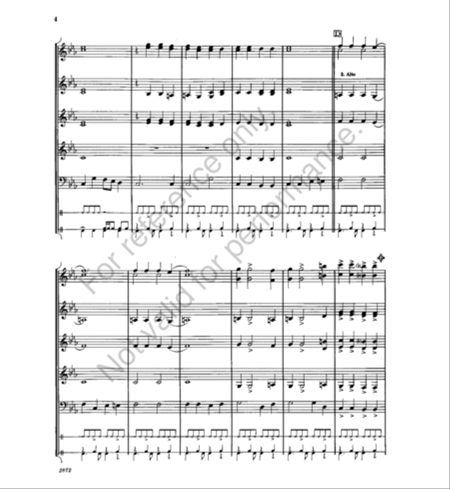 Saturday Night Disco Concert Band scores gallery preview page 4