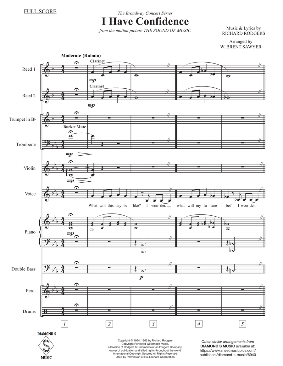 I Have Confidence Large Ensemble scores gallery preview page 3