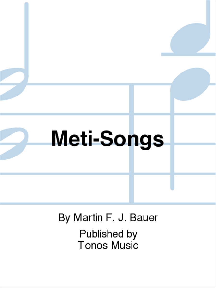 Meti-Songs Mixed Choir scores gallery preview page 1