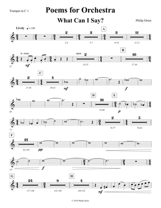 Poems for Orchestra parts (2)