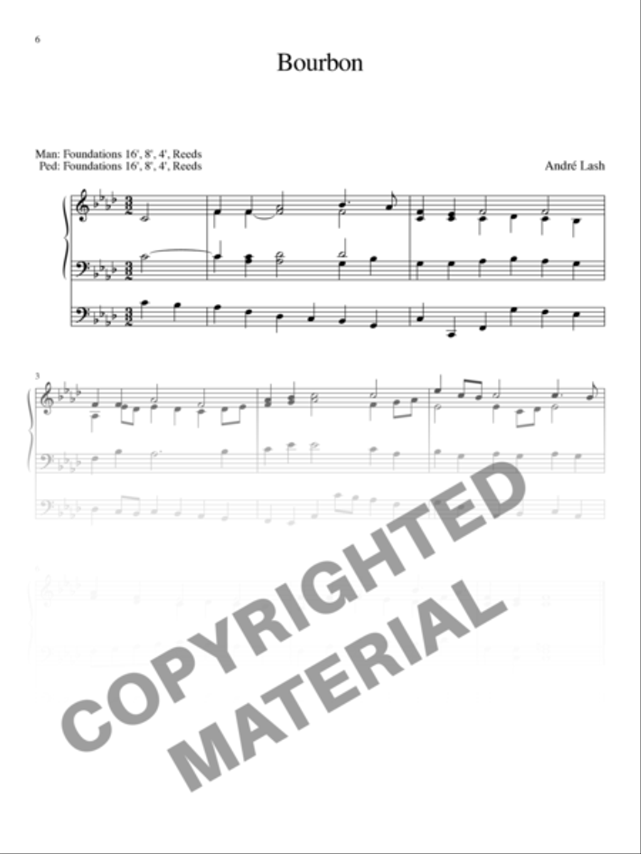 30 Reharmonizations for Organ Organ Solo scores gallery preview page 4