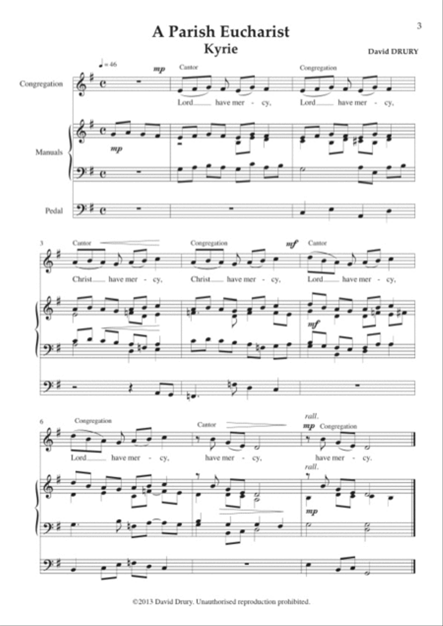 A Parish Eucharist Voice scores gallery preview page 2