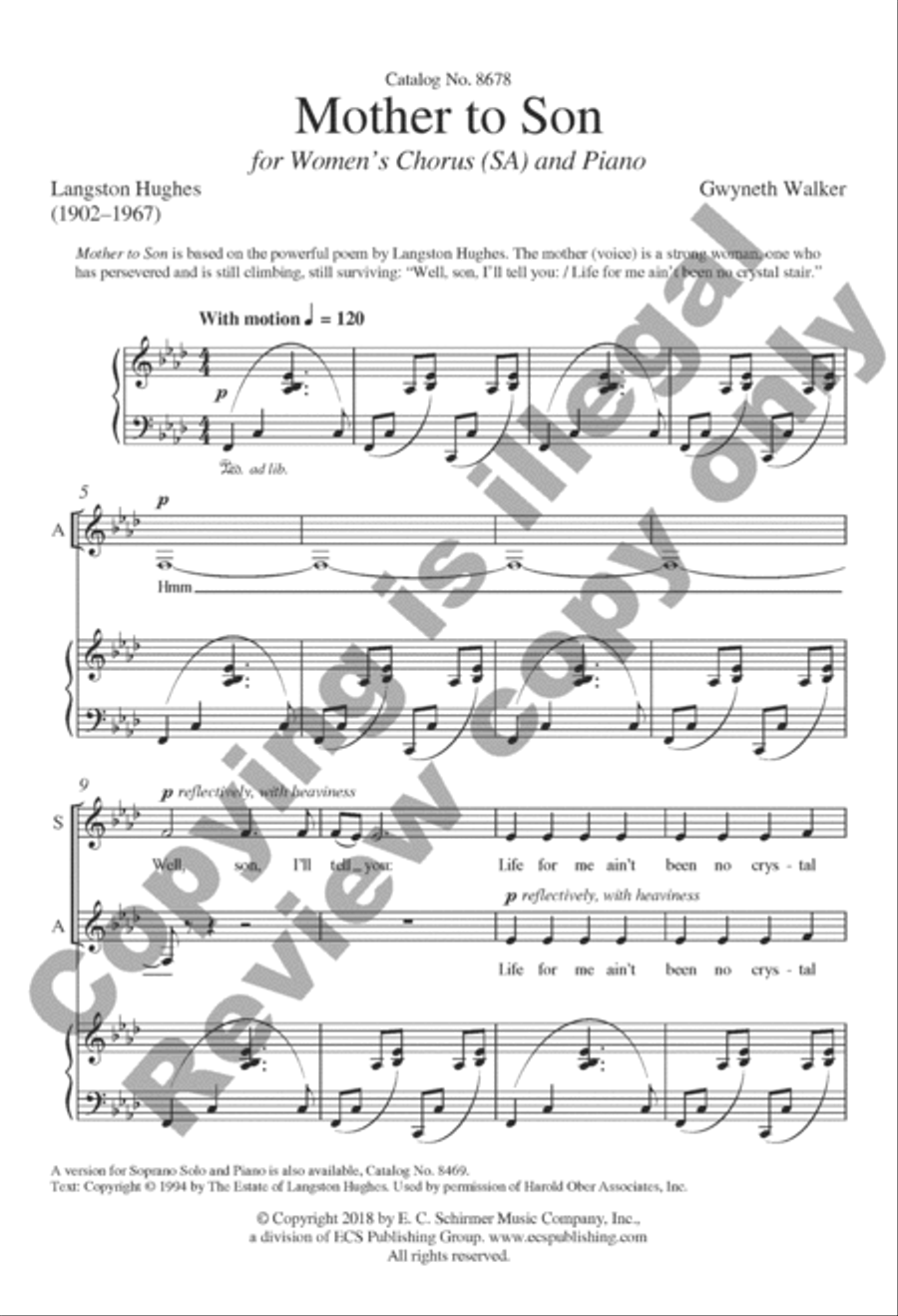 <br>Sheet music extract