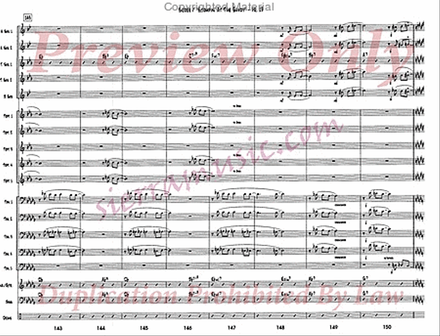 Stompin' At The Savoy Stompin' At The Savoy Jazz Ensemble scores gallery preview page 20