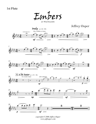 Embers (for Wind Ensemble)