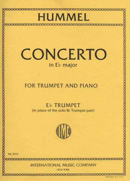 Concerto in Eb Major, S. 49 - Eb Trumpet