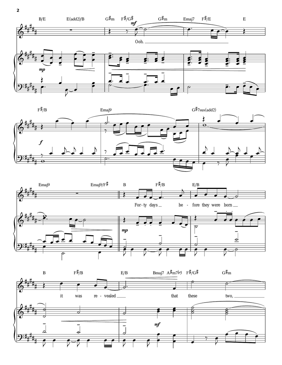 These Two Piano, Vocal scores gallery preview page 2