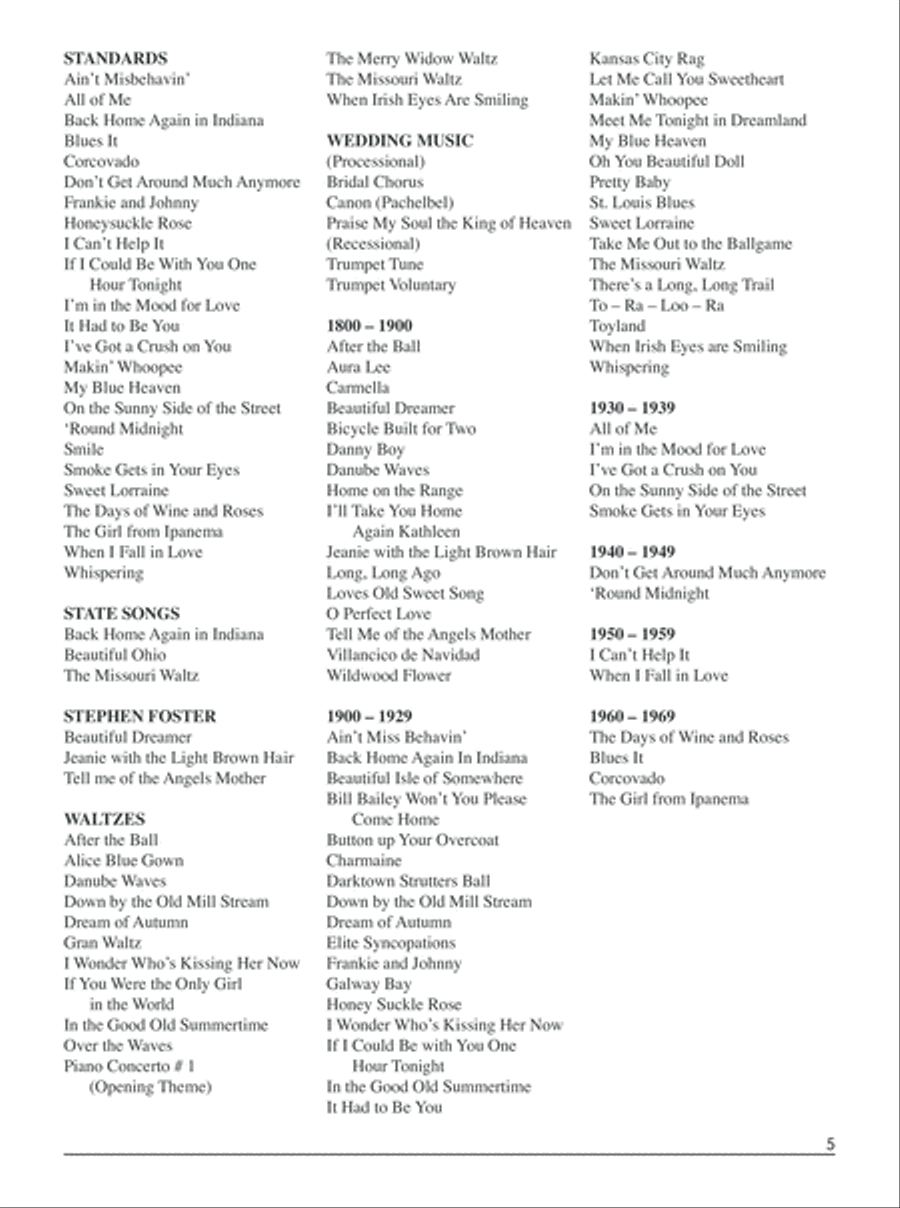 Fingerstyle Guitar Gig Book Acoustic Guitar scores gallery preview page 6