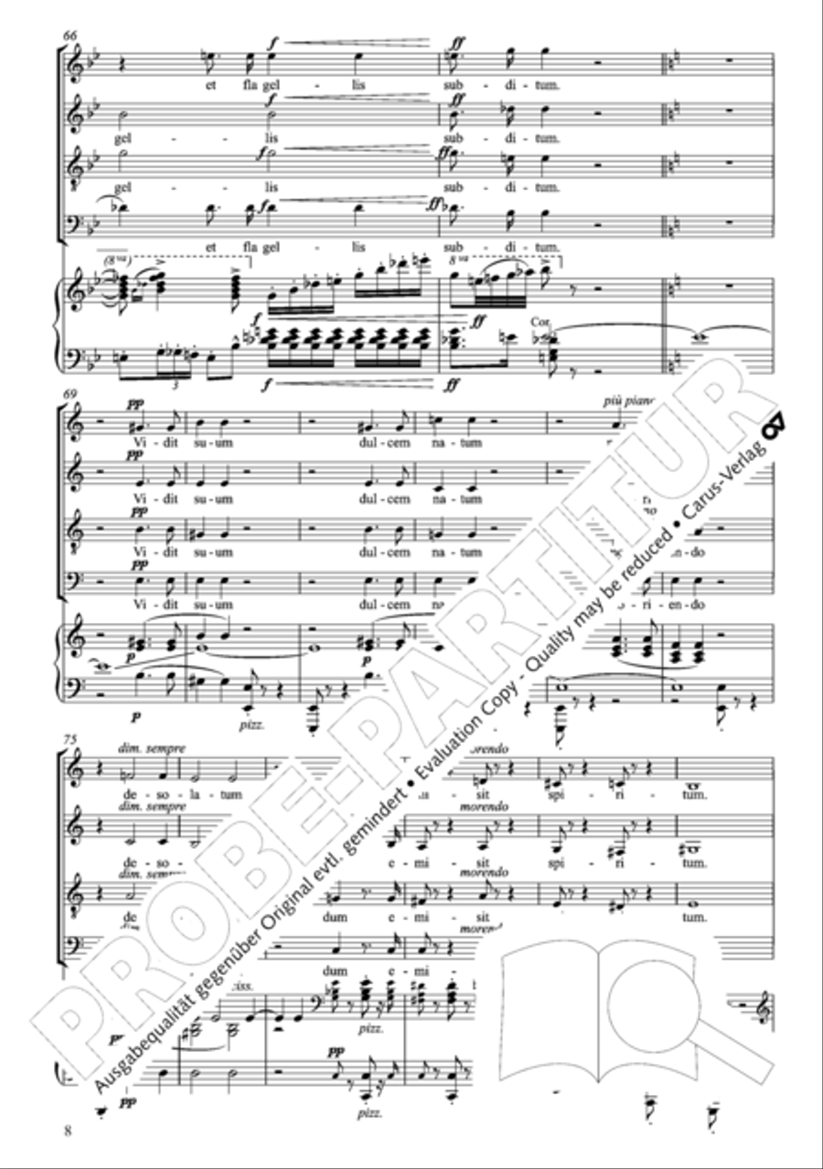 Stabat mater Voice scores gallery preview page 9