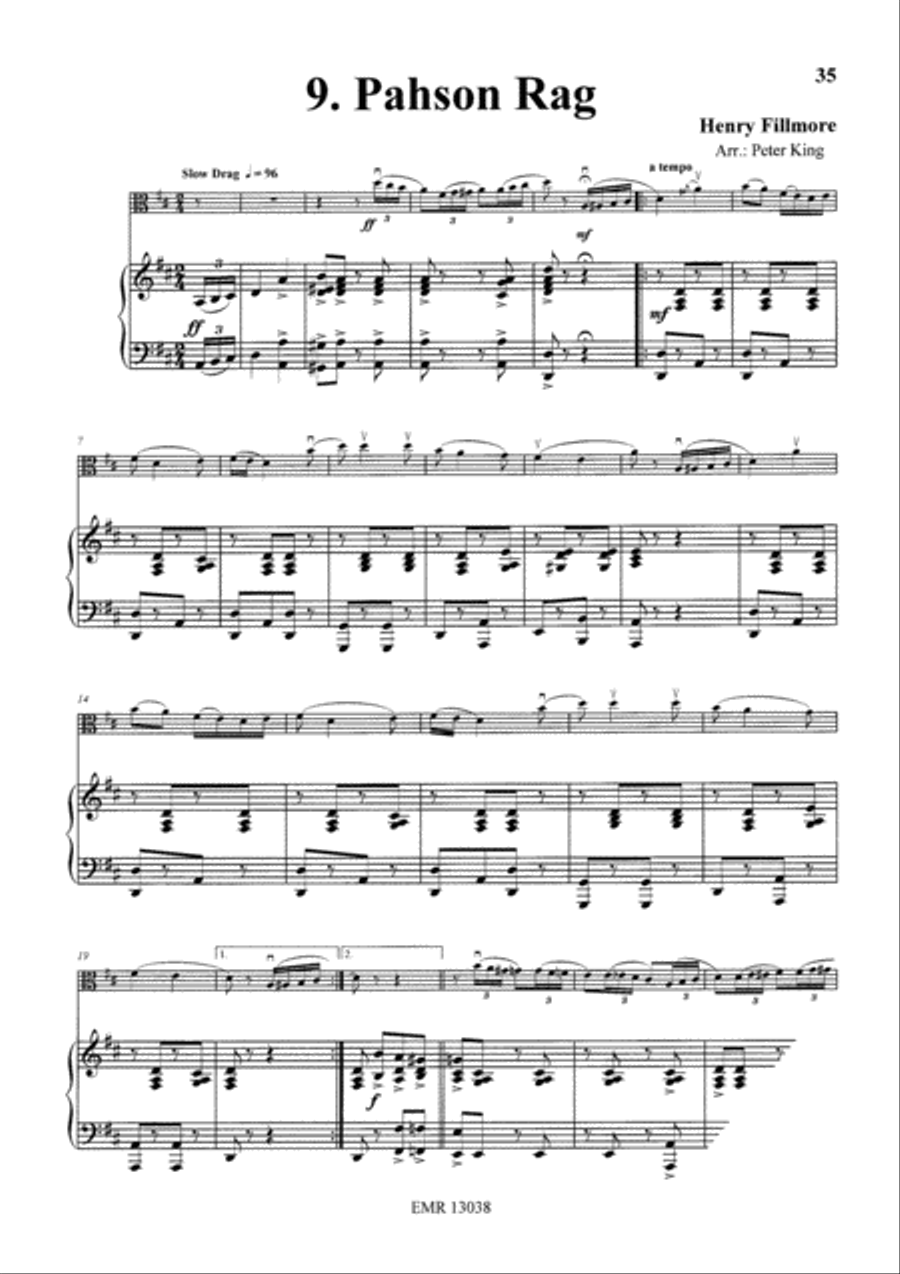 15 Rags 15 Rags Piano Accompaniment scores gallery preview page 11