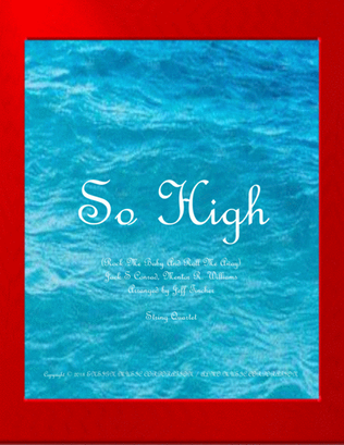 Book cover for So High (rock Me Baby And Roll Me Away)