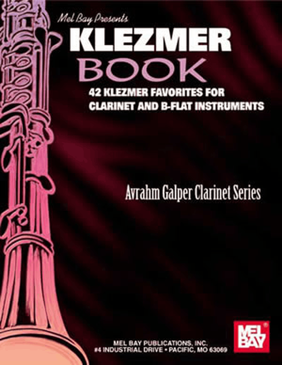 Klezmer Book Klezmer Book Clarinet scores gallery preview page 1