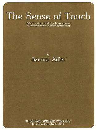 Book cover for The Sense Of Touch