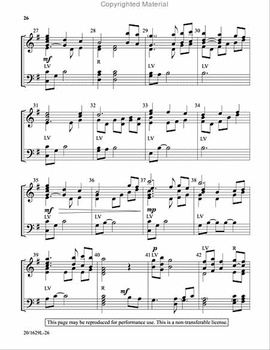 And All the Bells on Earth Shall Ring! 3-Octaves scores gallery preview page 7