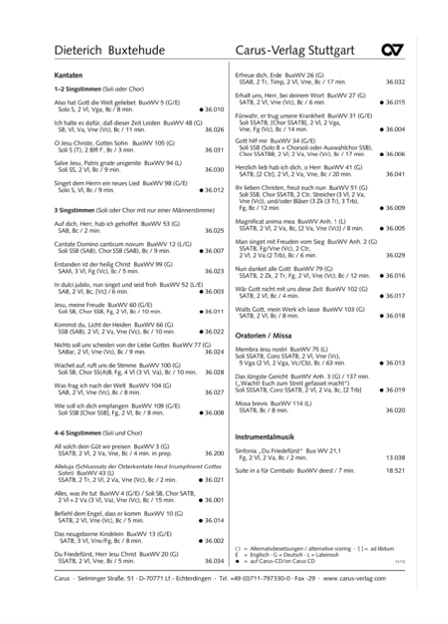 Befiehl dem Engel, dass er komm 4-Part scores gallery preview page 21